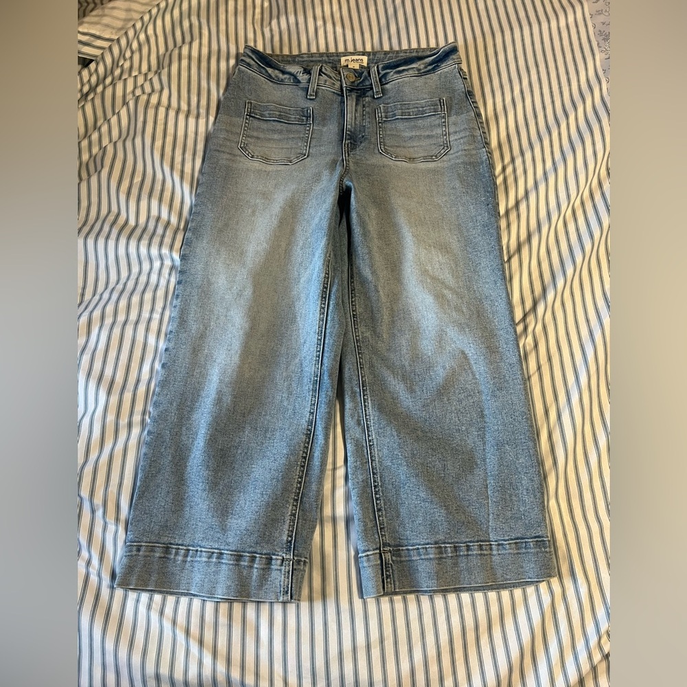 Maurices Light Blue Flare Jeans